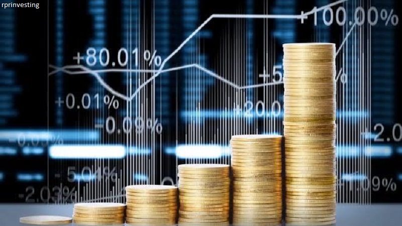 Stacked gold coins with financial charts representing smart investing, portfolio growth, and RPRInvesting strategies in 2026.